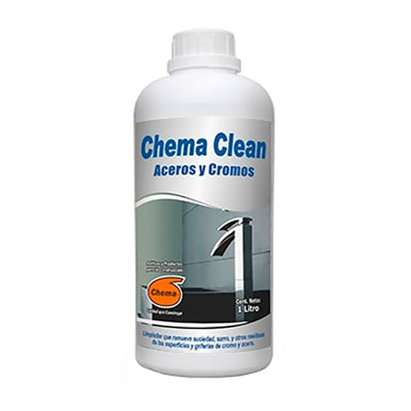 CHEMA CLEAN ACEROS Y CROMOS 1 LT