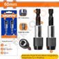 SET ADAPTADOR PUNTILLA 1/4" MAGNETICO C/SEGURO "WADFOW" (X UND)