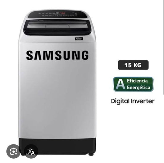 LAVADORA SAMSUNG 15 KILOS