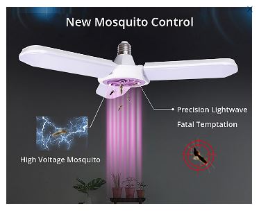 INSECTOCUTOR FOCO LED HELICE 65W