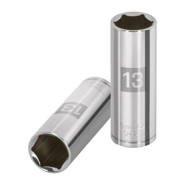 DADO TUBULAR HEXAGONAL 1/4"x 13MM "TRUPER"