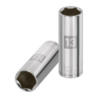 DADO TUBULAR HEXAGONAL 1/4"x 13MM "TRUPER"