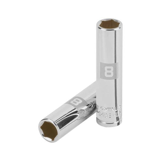 DADO TUBULAR HEXAGONAL 1/4"x 8MM "TRUPER"