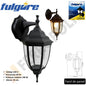 LAMPARA FAROL NEGRO REFORZADO ALUMINIO