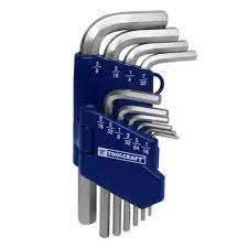 JUEGO 9 LLAVE TORX  "TOOLGRAFT"