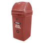 TACHO  ECOLOGRICO 75LT MARRON  "BASA"