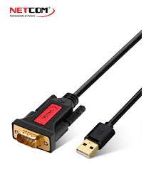 CABLE ADAPTADOR USB 2.0 MACHO A SERIAL DB9 RS232 MACHO