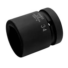 DADO DE IMPACTO  HEXAGONAL 33MM ACABADO FOSFATADO ENCASTRE 1    "BAHCO "