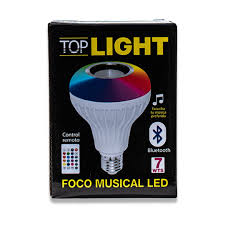 FOCO BOMBILLA LED MUSICAL 7 W "TOP LIGHT"