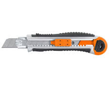 CUTTER RETRACTIL AUTOMATICA ALMA METAL 18MM"TRUPER"