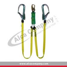 LINEA DE DOBLE COLA - HAUK CON ABSORVEDOR DE IMPACTO, 1 GANCHO DE 3/4" Y 02 GANCHOS DE 2 1/4" - MODELO " DN2G "