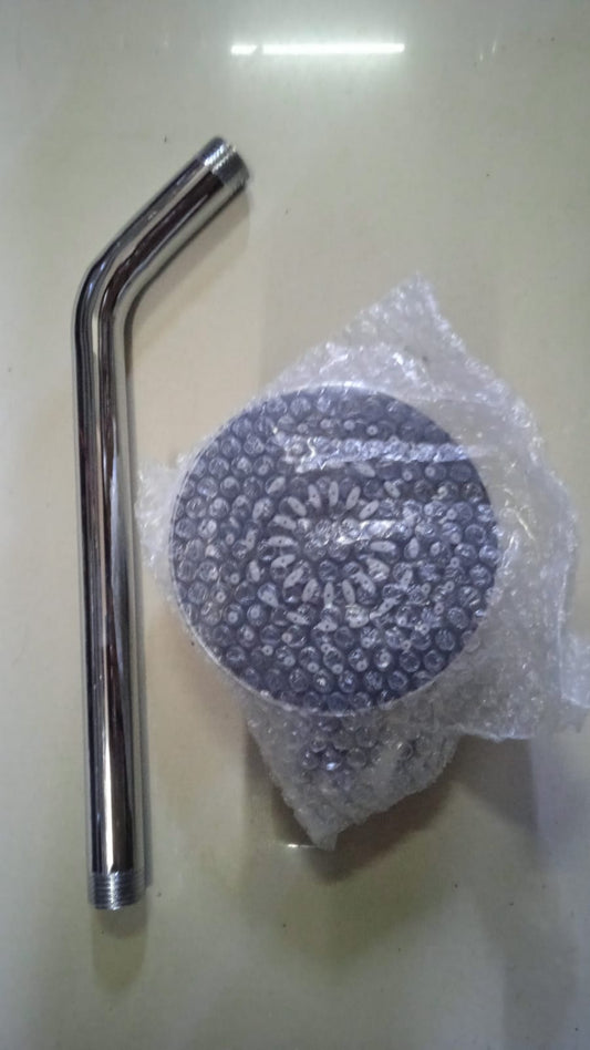 CABEZA DUCHA CIRCULAR 4" INC/BRAZO