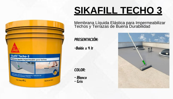 IMPERMEABILIZANTE  BALDE - 4LT " SIKA"