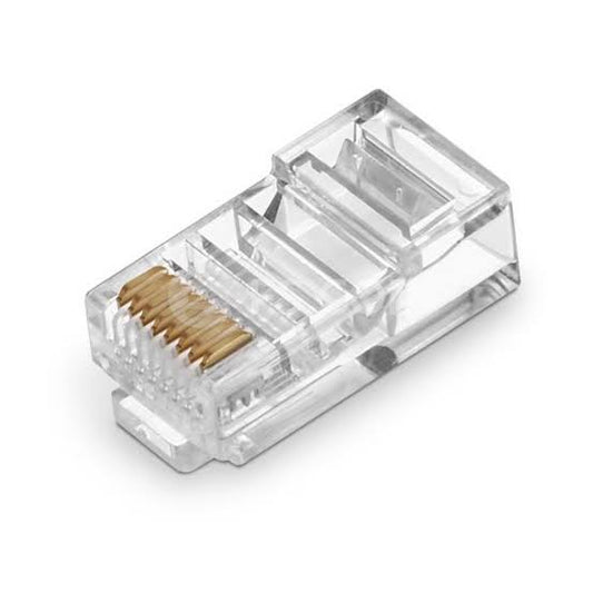 CONECTOR CABLE INTERNET RJ 45 CAT6 COMERCIAL