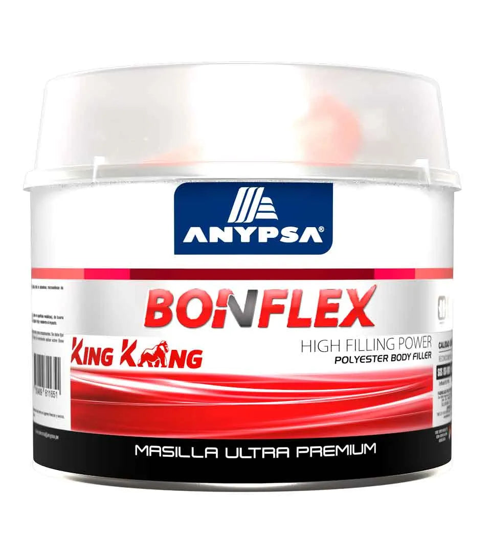MASILLA POLIESTER BONFLEX KING KONG ANYPSA 1.663 KG + CAT