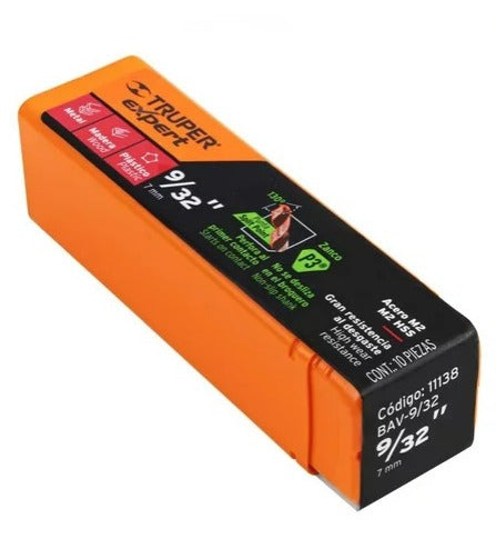 BROCA METAL COBALTO HSS 9/32" "TRUPER"