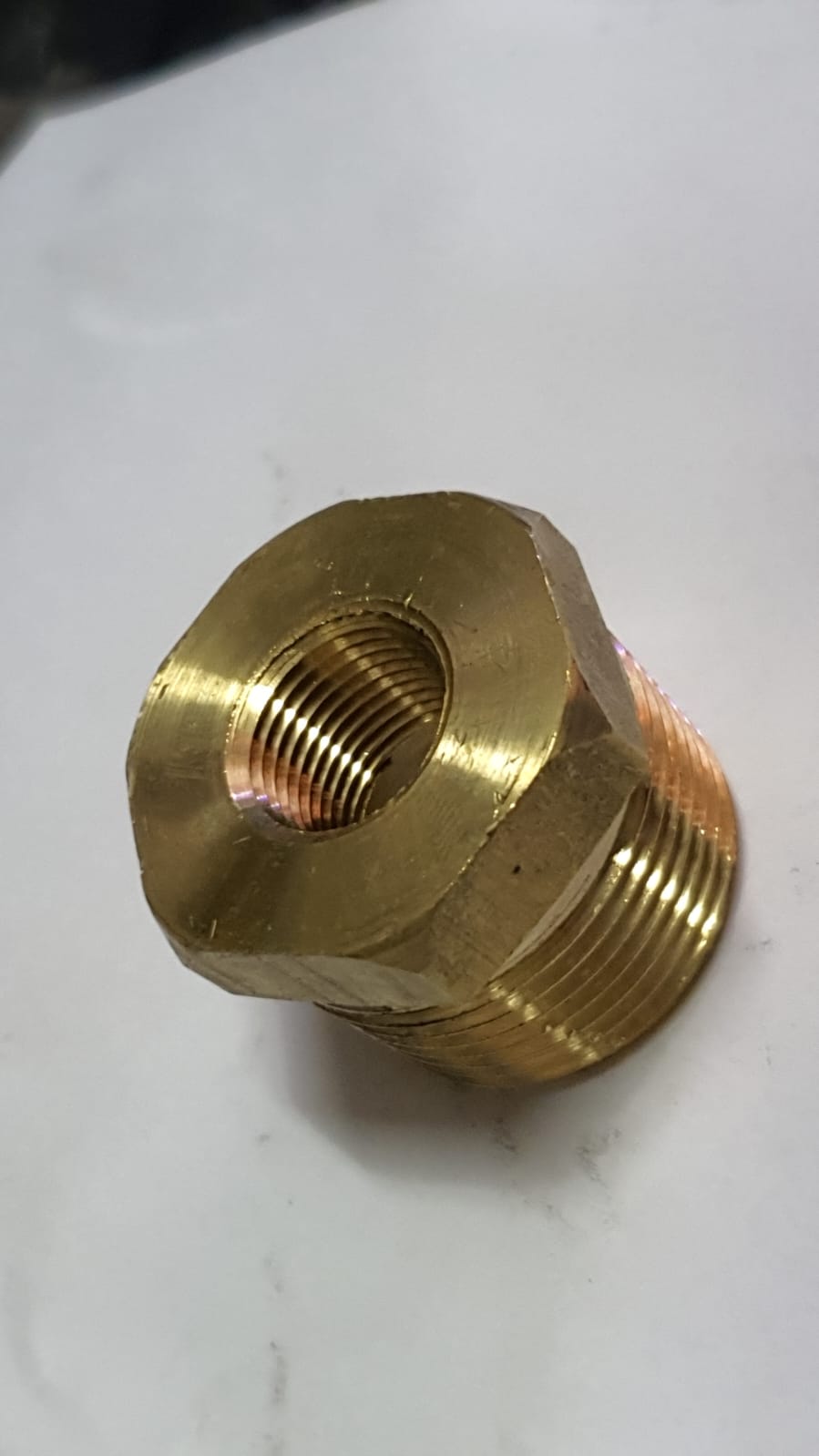 BUSHING DE 1" A 3/8" BRONCE