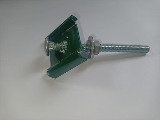 SUJETADORES GALVANIZADOS   PINTADO COLOR VERDE s/ perno