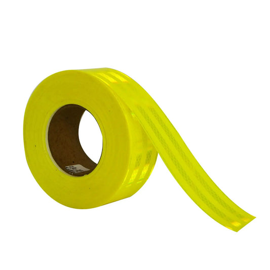 CINTA REFLECTIVA  AMARILLO 2"X50YDS "IMPORTADO"