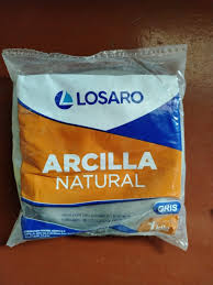 ARCILLA NATURAL GRIS "LOSARO" (1KG)
