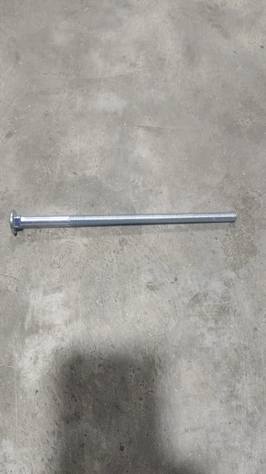 PERNOS GALVANIZADO CABEZA DE COCHE DE 3/8" X 8" (UNIDAD)