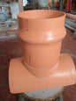 TEE CACHIMBA DESAGUE PVC  6" x 4" S25 U/F INC EMPAQUETADURA