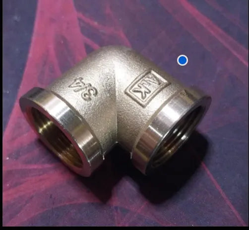 CODO BRONCE 3/4" PESADO