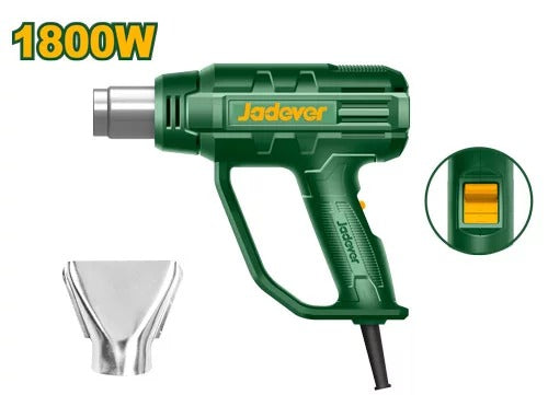 PISTOLA CALOR 1800W " JADEVER "