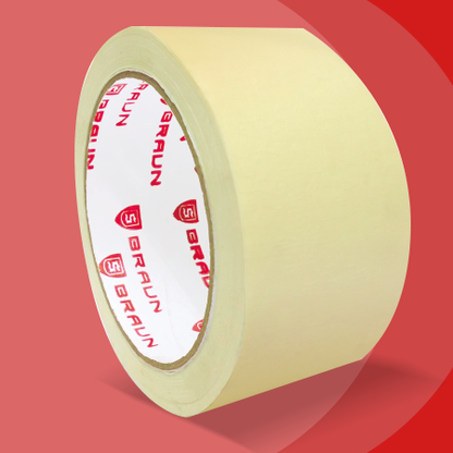 CINTA MASKING TAPE  1 1/2" X 55Y "BRAUM"
