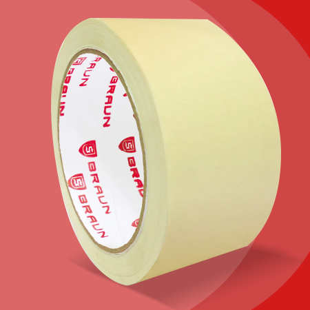 CINTA MASKING TAPE  3/4" X 55Y "BRAUM"
