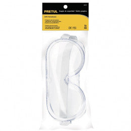LENTES SEGURIDAD C/ VENTILACION DIRECTA "PRETUL"
