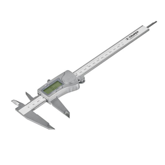VERNIER (PIE DE REY) DIGITAL 6" ACERO INOX. "TRUPER"