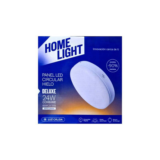 PANEL LED VISIBLE REDONDO 24 W "HOME LIGHT"