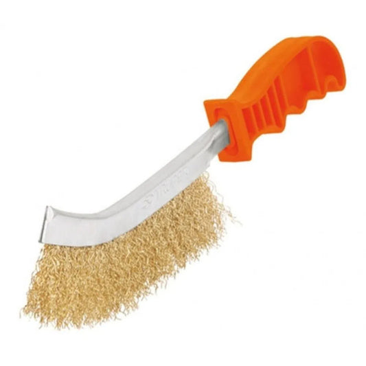 ESCOBILLA  ACERO ONDULADO 10" "TRUPER"