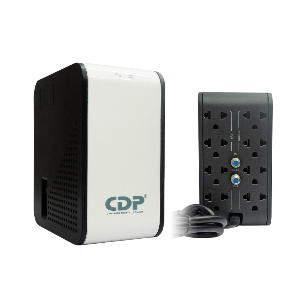 ESTABILIZADOR  8 TOMAS 1000VA/500W "CDP"