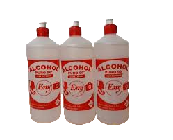 ALCOHOL PURO 96° 1 LITRO "EMY"