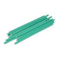 POSTE METALICO GALVANIZADO 75 X 75 X 1.80mm - LARGO 2.40 MTS , CON PLACA BASE 15X15CM X 4.50mm , PINTADO COLOR VERDE