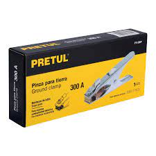 PINZA PORTA TIERRA SOLDAR "PRETUL" 300A