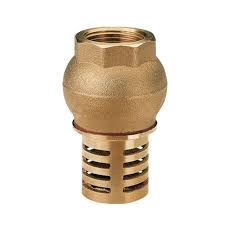 LLAVE CHECK PIE BRONCE 2"  REJILLA "VALMAX"