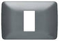 PLACA C/SOPORTE PLATEADO "HOME LIGHT"