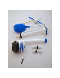 ACCESORIO COMPLETO INODORO (PALANCA) SEMIPESADO 7/8" "SANI"