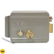 CHAPA ELECTRONICA 678 BOTON "YALE"