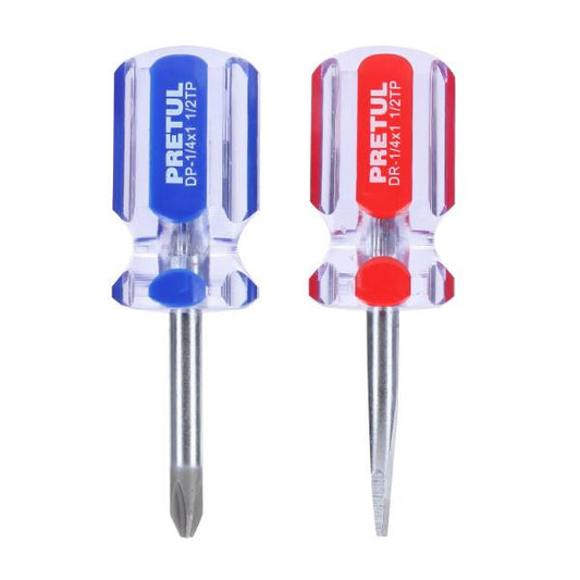 JUEGO DESARMADOR 2 PZA 1/4" X 1 1/2 ESTRELLA PLANO "PRETULL"