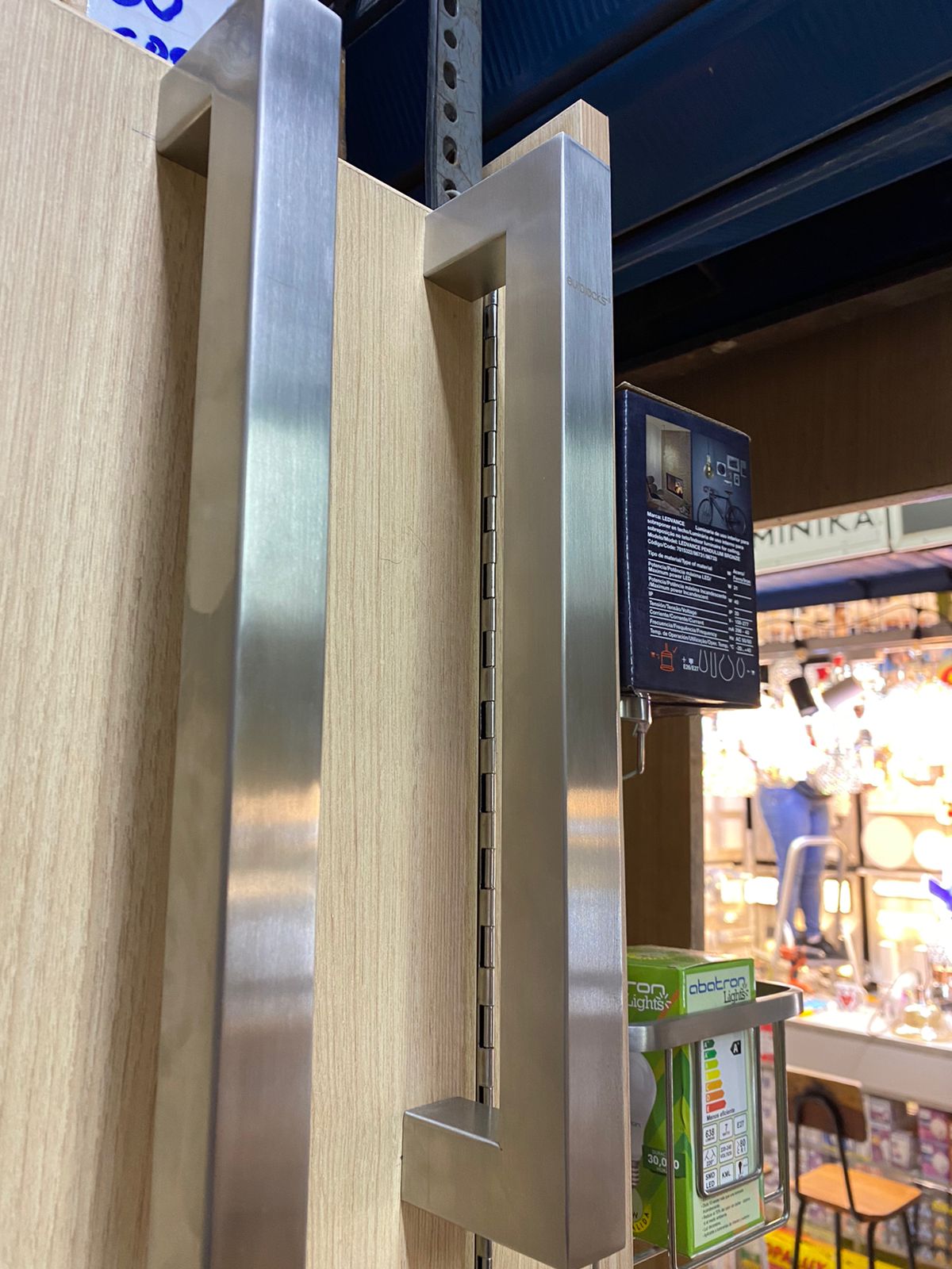 MANILLON ACERO.INOX 25 X 25 X 600m "EUROLOCK"S"