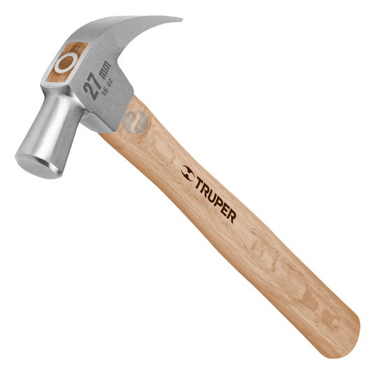 MARTILLO C/CONICA UÑA CURVA 27MM "TRUPER"