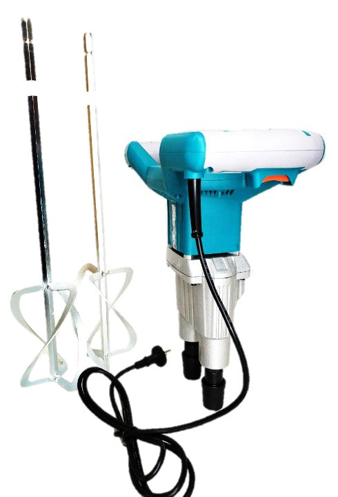 TALADRO MEZCLADOR CONCRETO PINTURA  1800W "TOTAL" USO RUDO