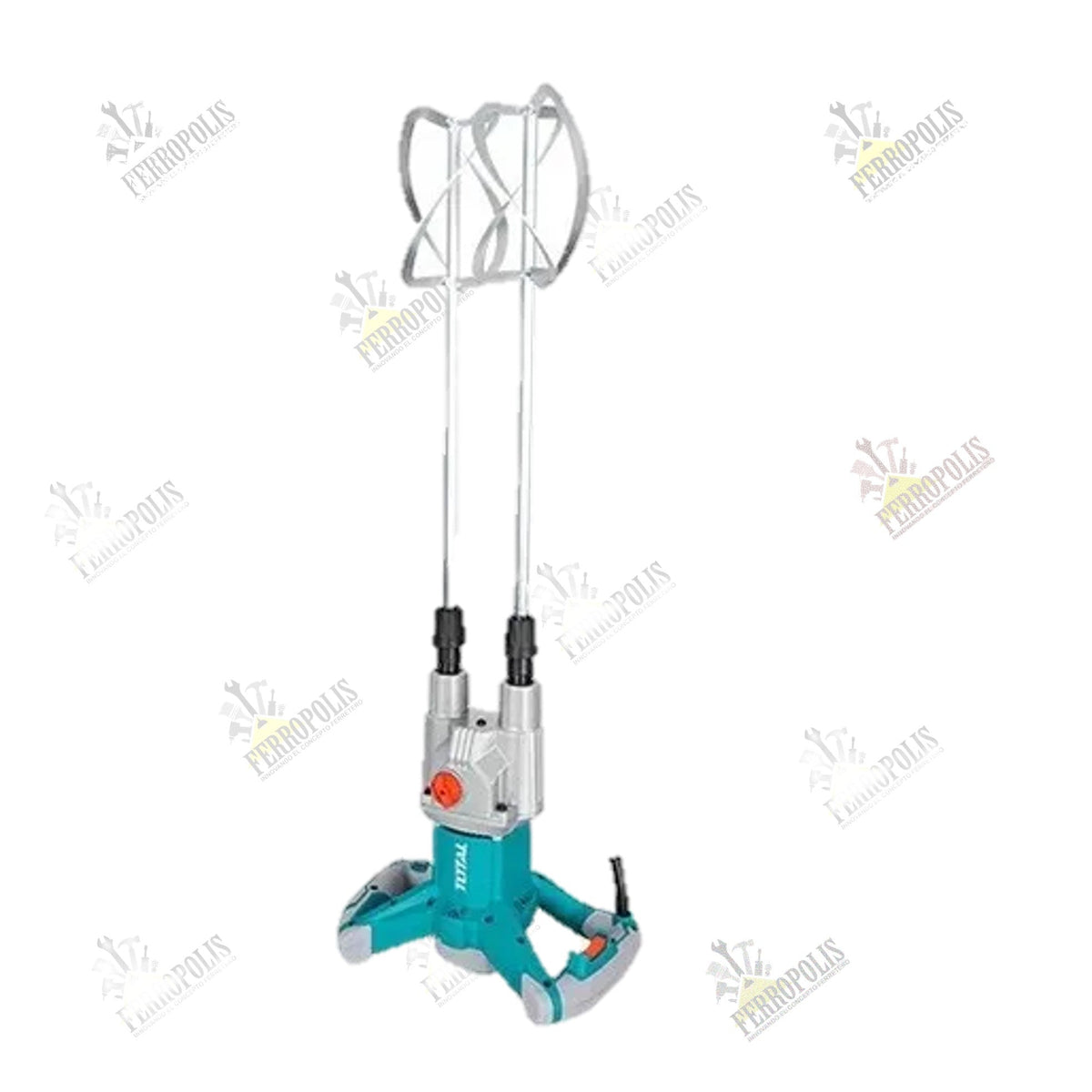 TALADRO MEZCLADOR CONCRETO PINTURA  1800W "TOTAL" USO RUDO