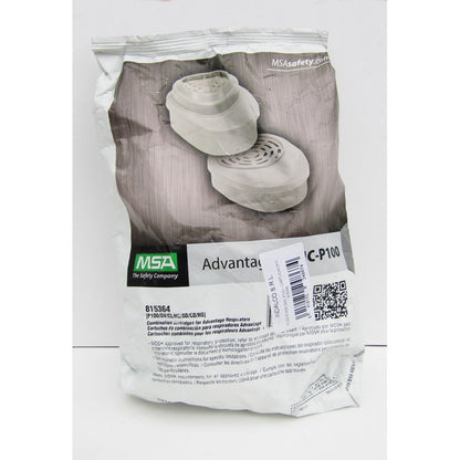 MASCARA RESPIRATORIA MEDIA CARA MSA ADVANTAGE 420 C/CARTUCHO "MSA"