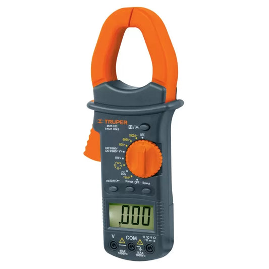 MULTIMETRO DIGITAL MANTENIMIENTO INDUSTRIAL C/PINZA 600mv-750v