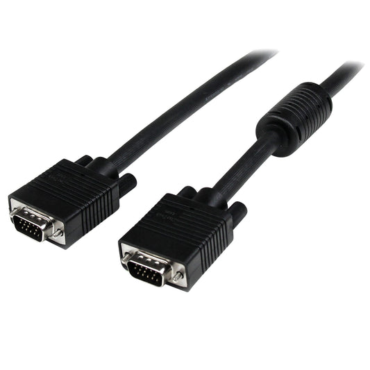 CABLE MONITOR VGA GRUESO  NEGRO 5 mt